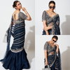 Jk Designer Party Wear Blooming Vichitra Lehenga Readymade Sarees Wholesale Price In Surat